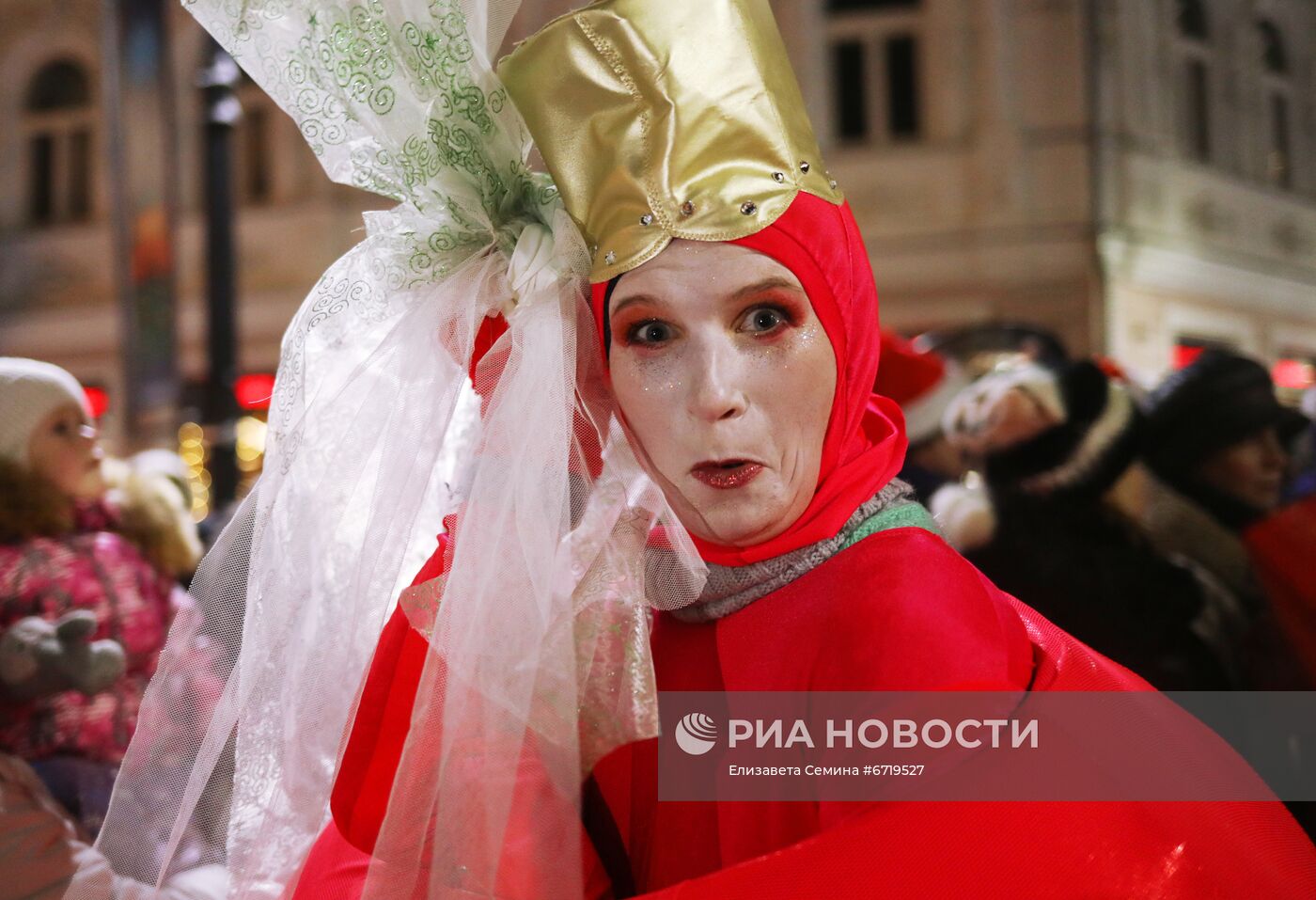 Новогодний парад в Нижнем Новгороде