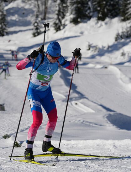 Биатлон. III этап Кубка мира. Мужчины. Эстафета