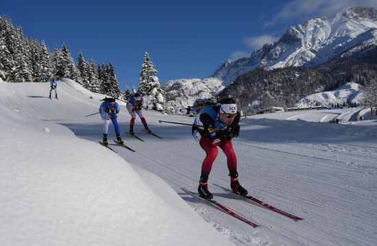 Биатлон. III этап Кубка мира. Мужчины. Эстафета