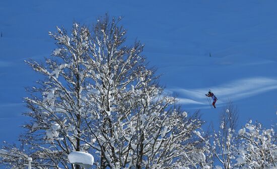 Биатлон. III этап Кубка мира. Мужчины. Эстафета