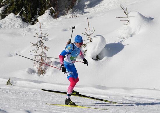 Биатлон. III этап Кубка мира. Мужчины. Эстафета