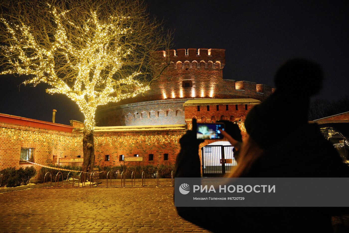 Украшения российских городов к Новому году