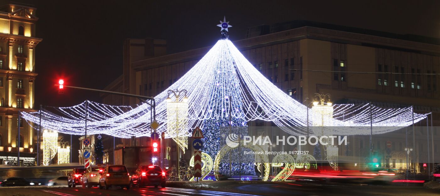 Предновогодняя Москва