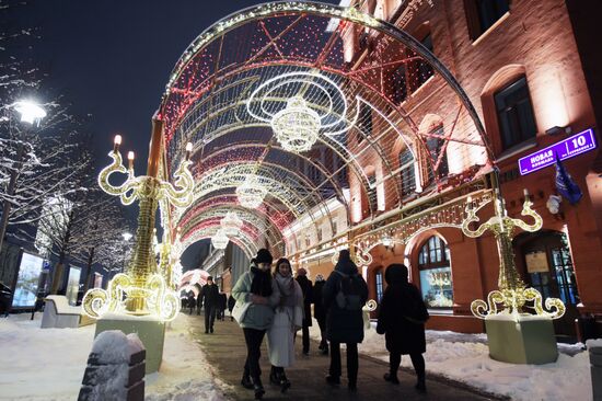 Предновогодняя Москва