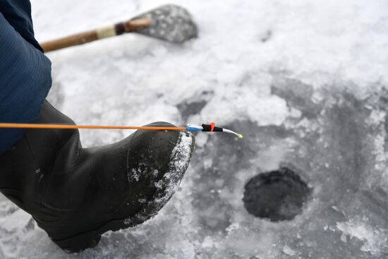 Зимняя рыбалка в Свердловской области