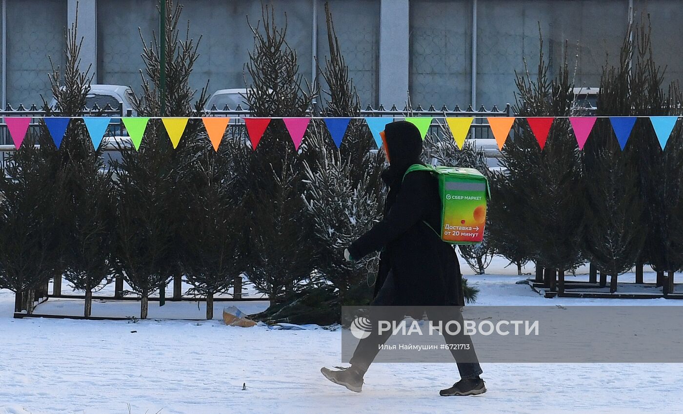 Елочные базары в Красноярске