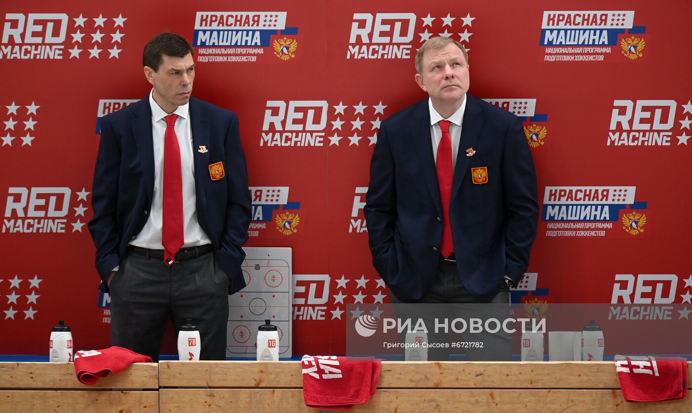 Хоккей. Кубок Первого канала. Матч Россия - Канада