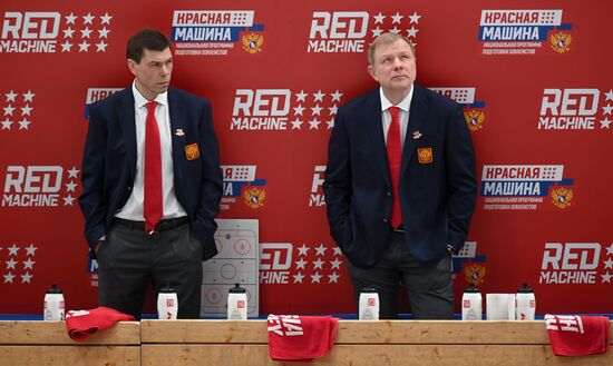 Хоккей. Кубок Первого канала. Матч Россия - Канада