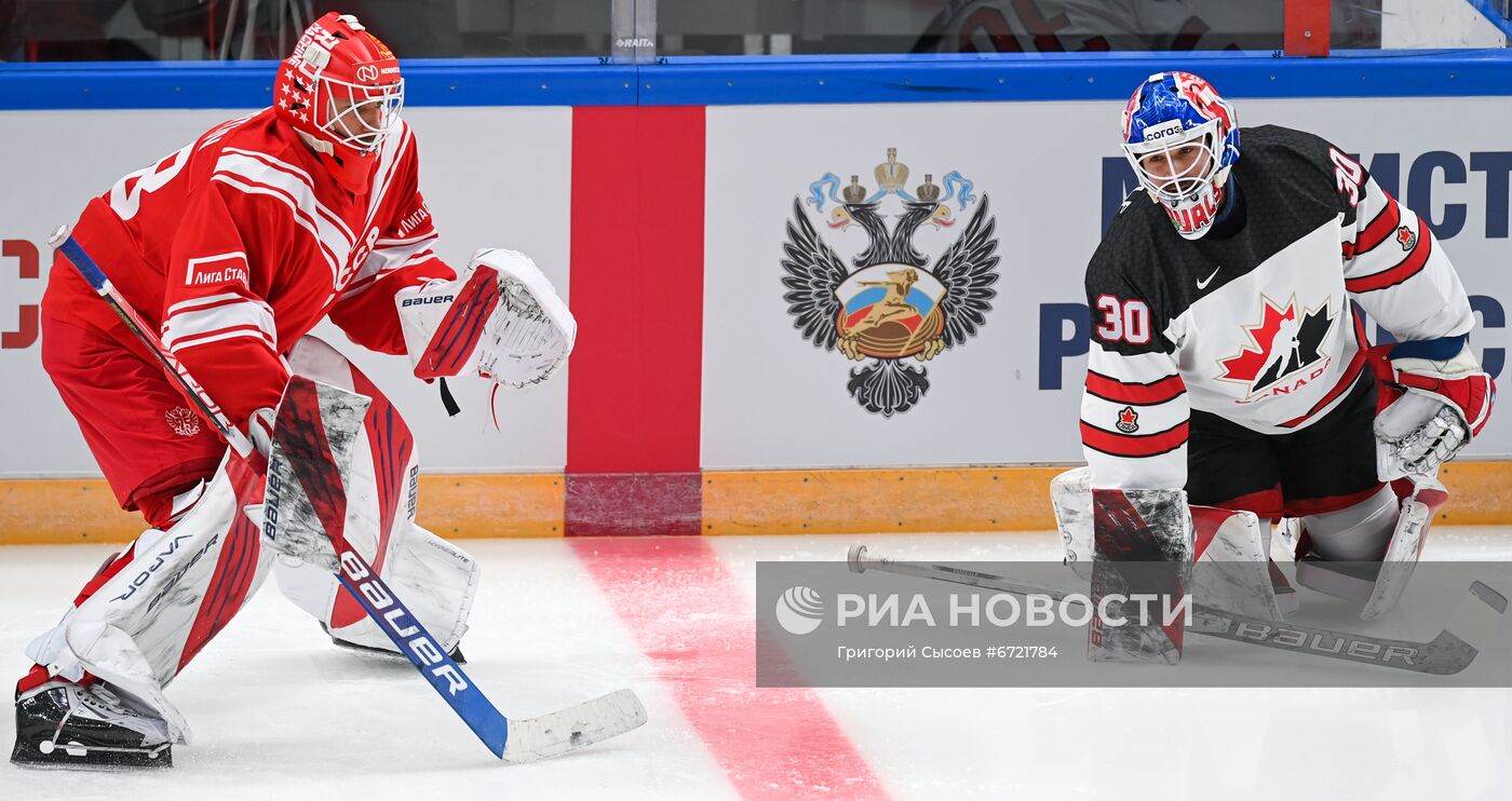 Хоккей. Кубок Первого канала. Матч Россия - Канада