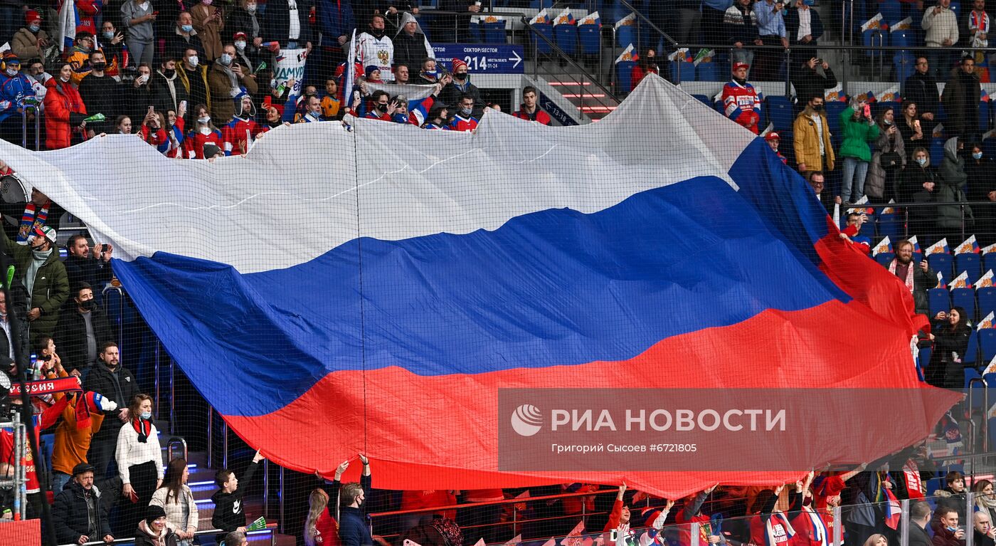 Хоккей. Кубок Первого канала. Матч Россия - Канада