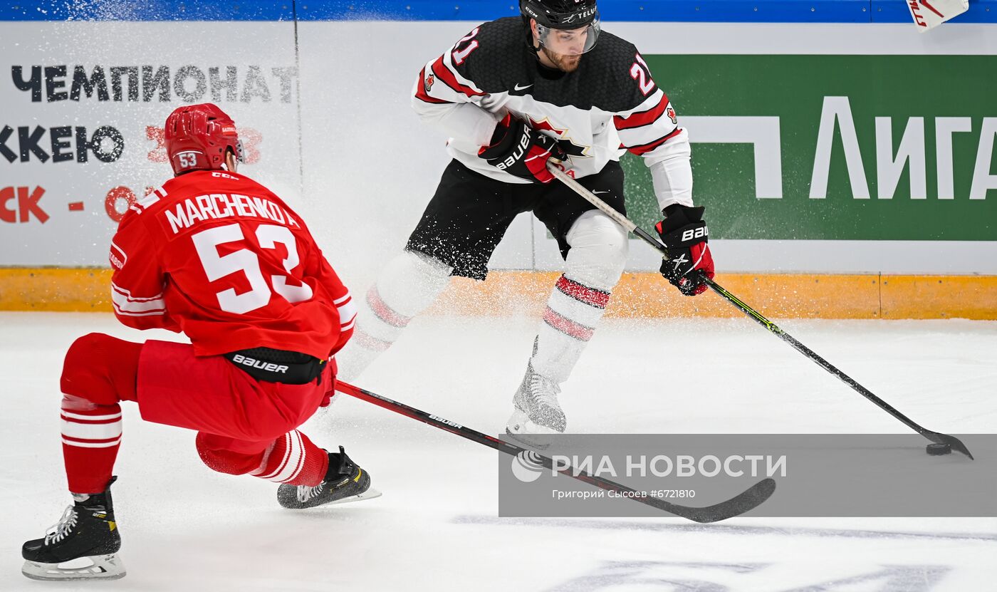 Хоккей. Кубок Первого канала. Матч Россия - Канада