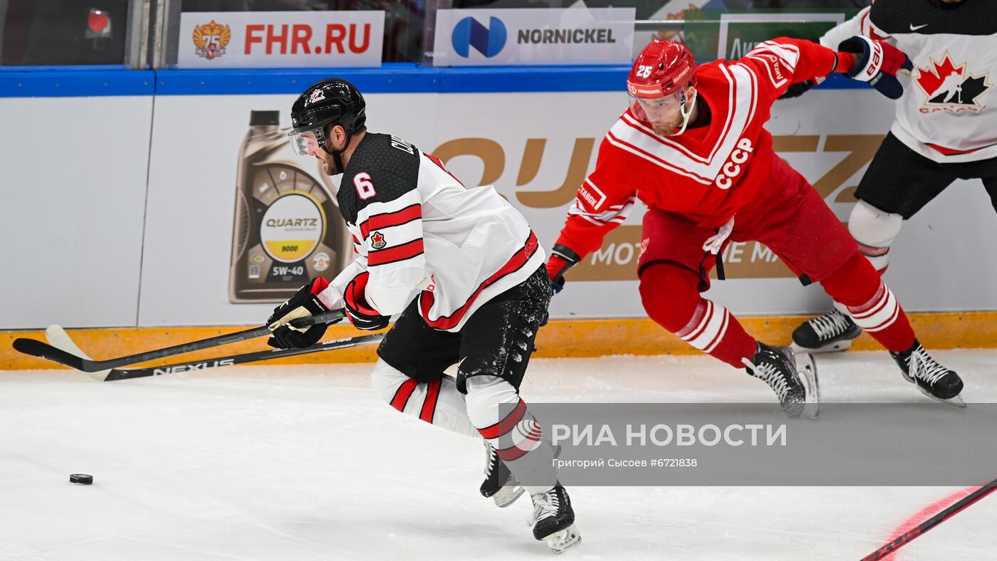 Хоккей. Кубок Первого канала. Матч Россия - Канада