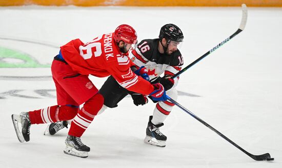 Хоккей. Кубок Первого канала. Матч Россия - Канада