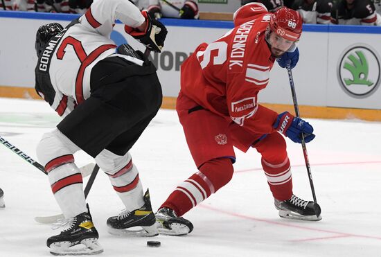 Хоккей. Кубок Первого канала. Матч Россия - Канада