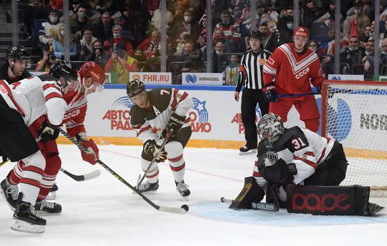 Хоккей. Кубок Первого канала. Матч Россия - Канада