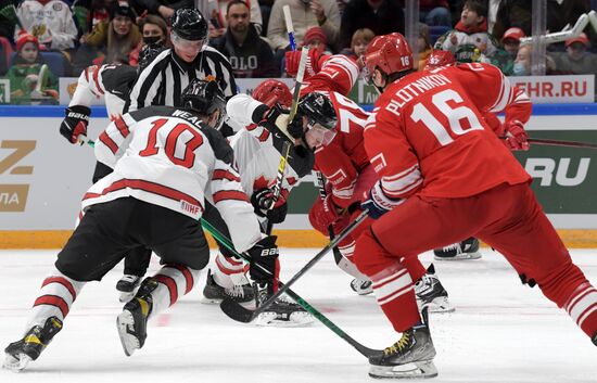 Хоккей. Кубок Первого канала. Матч Россия - Канада