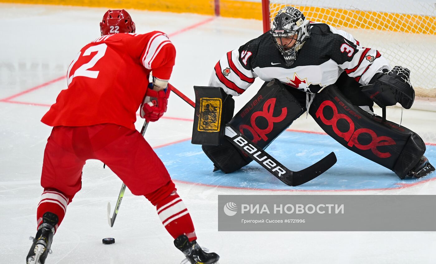 Хоккей. Кубок Первого канала. Матч Россия - Канада