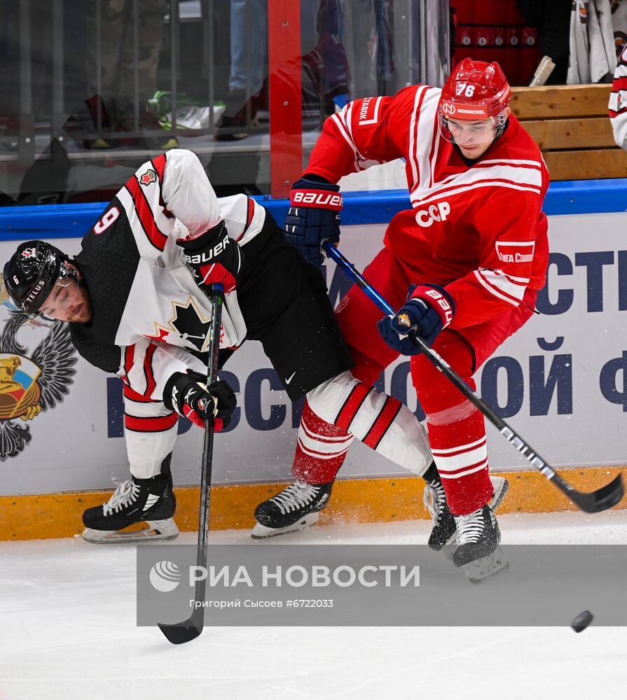 Хоккей. Кубок Первого канала. Матч Россия - Канада