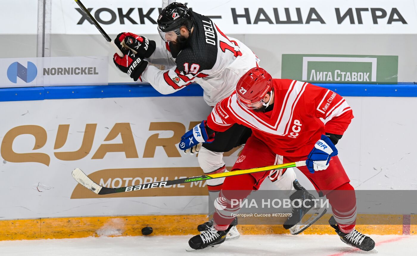Хоккей. Кубок Первого канала. Матч Россия - Канада