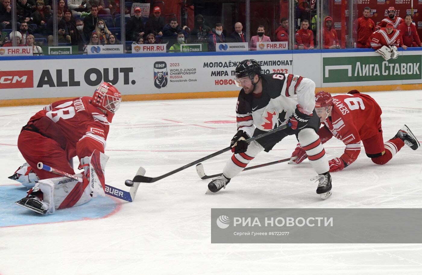 Хоккей. Кубок Первого канала. Матч Россия - Канада