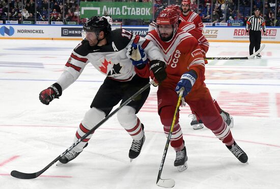 Хоккей. Кубок Первого канала. Матч Россия - Канада