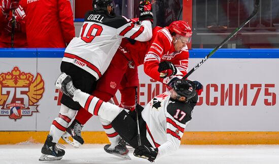 Хоккей. Кубок Первого канала. Матч Россия - Канада
