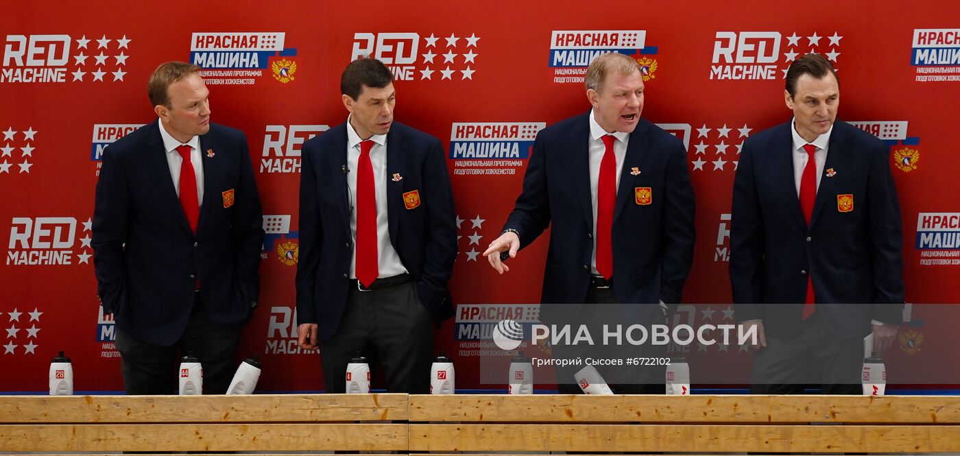 Хоккей. Кубок Первого канала. Матч Россия - Канада