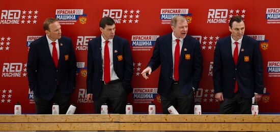 Хоккей. Кубок Первого канала. Матч Россия - Канада