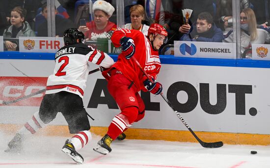 Хоккей. Кубок Первого канала. Матч Россия - Канада