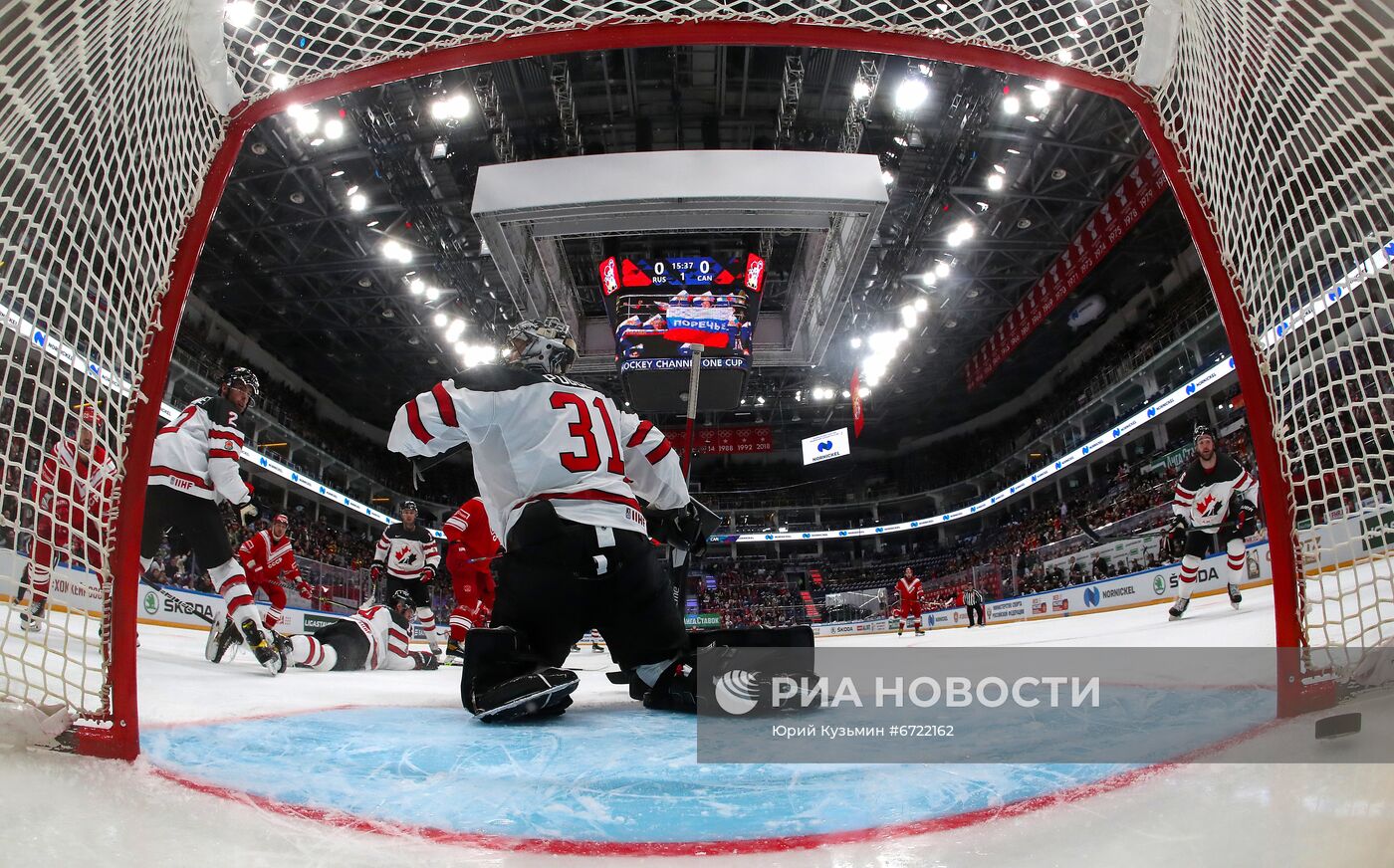 Хоккей. Кубок Первого канала. Матч Россия - Канада