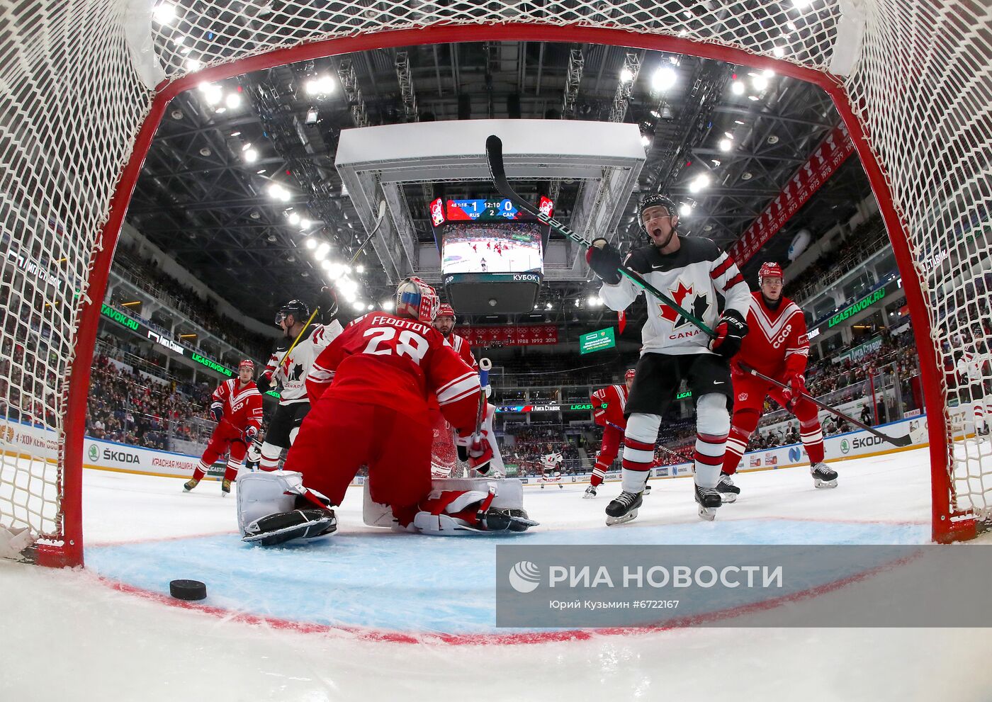Хоккей. Кубок Первого канала. Матч Россия - Канада