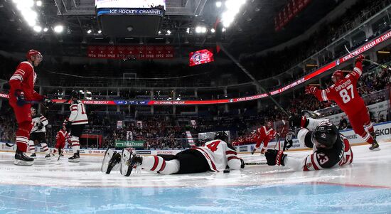 Хоккей. Кубок Первого канала. Матч Россия - Канада