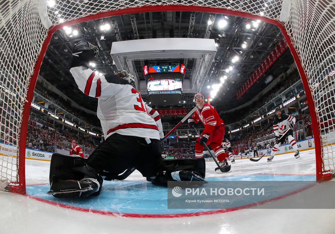 Хоккей. Кубок Первого канала. Матч Россия - Канада