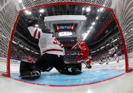Хоккей. Кубок Первого канала. Матч Россия - Канада