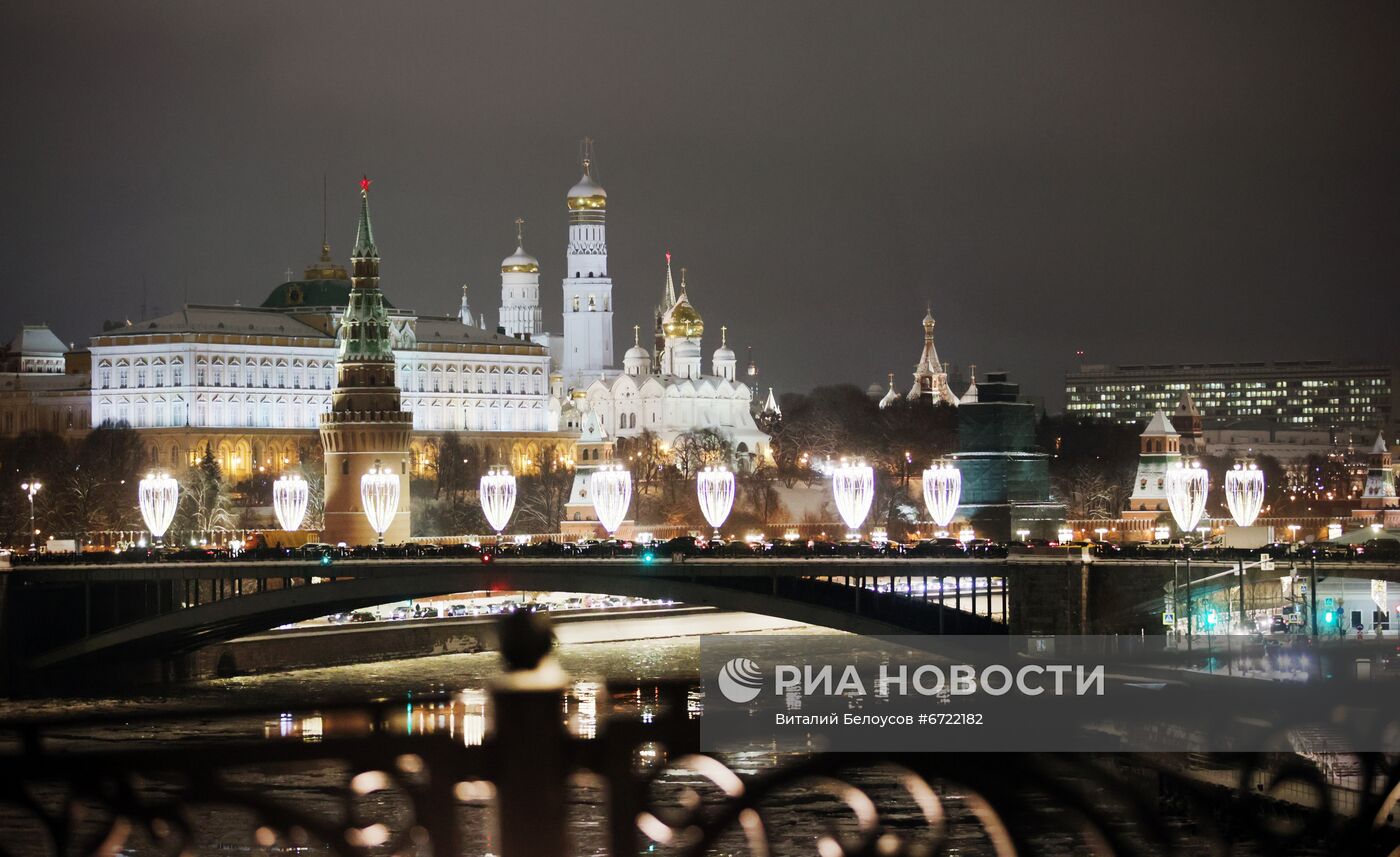Предновогодняя Москва