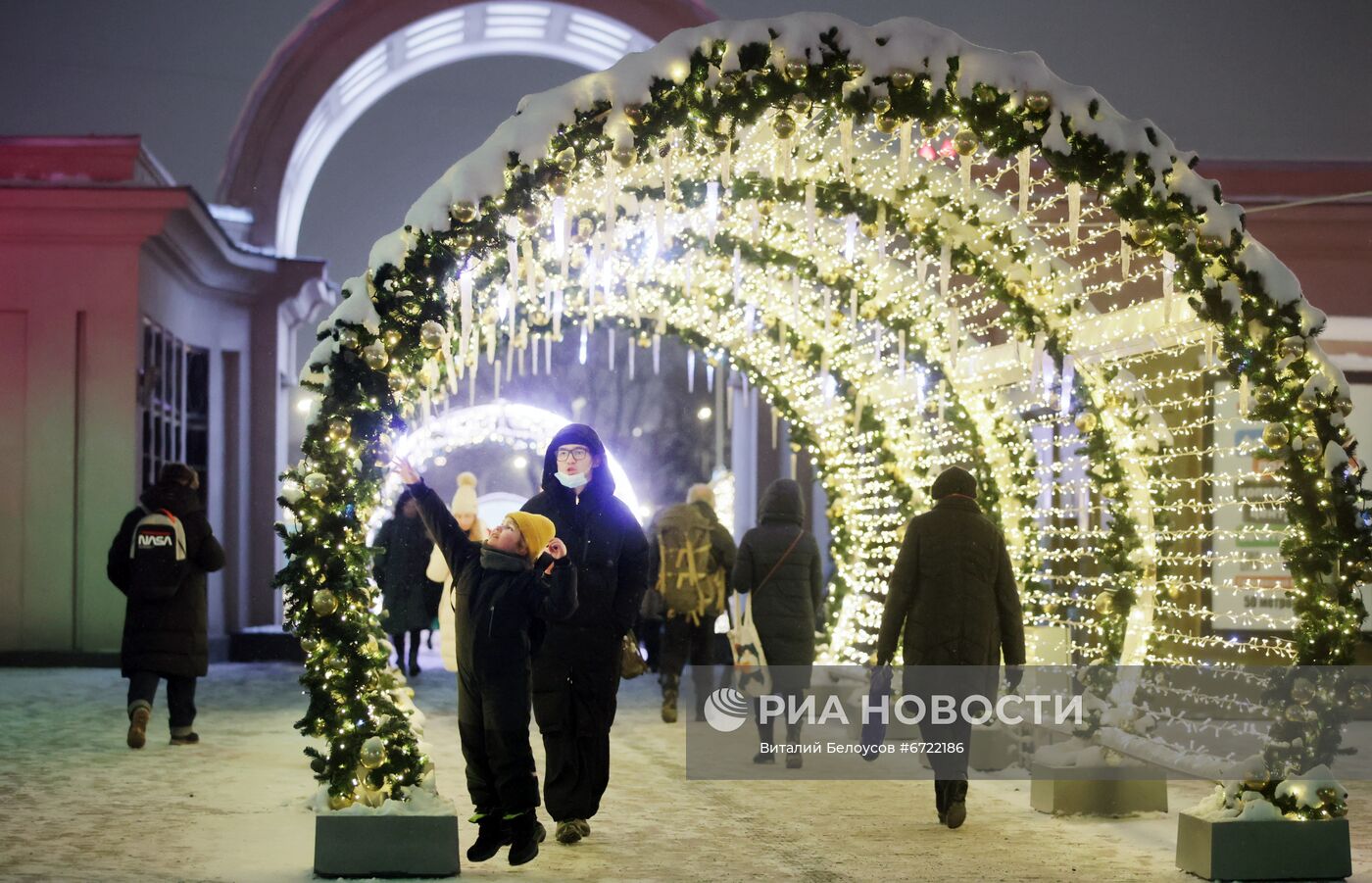 Предновогодняя Москва