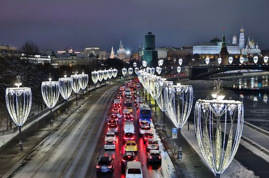 Предновогодняя Москва