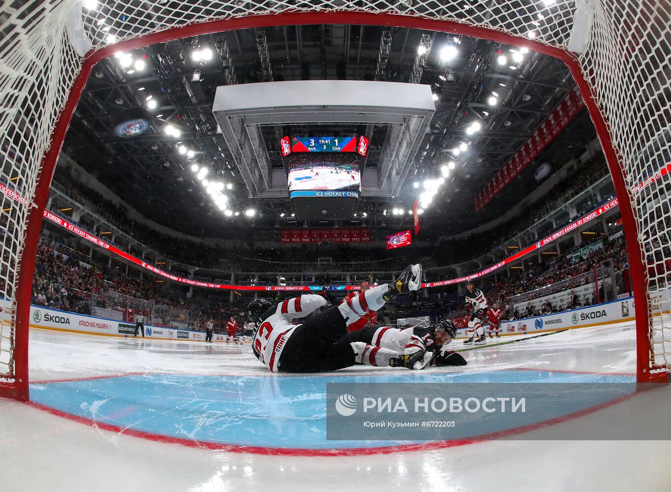 Хоккей. Кубок Первого канала. Матч Россия - Канада