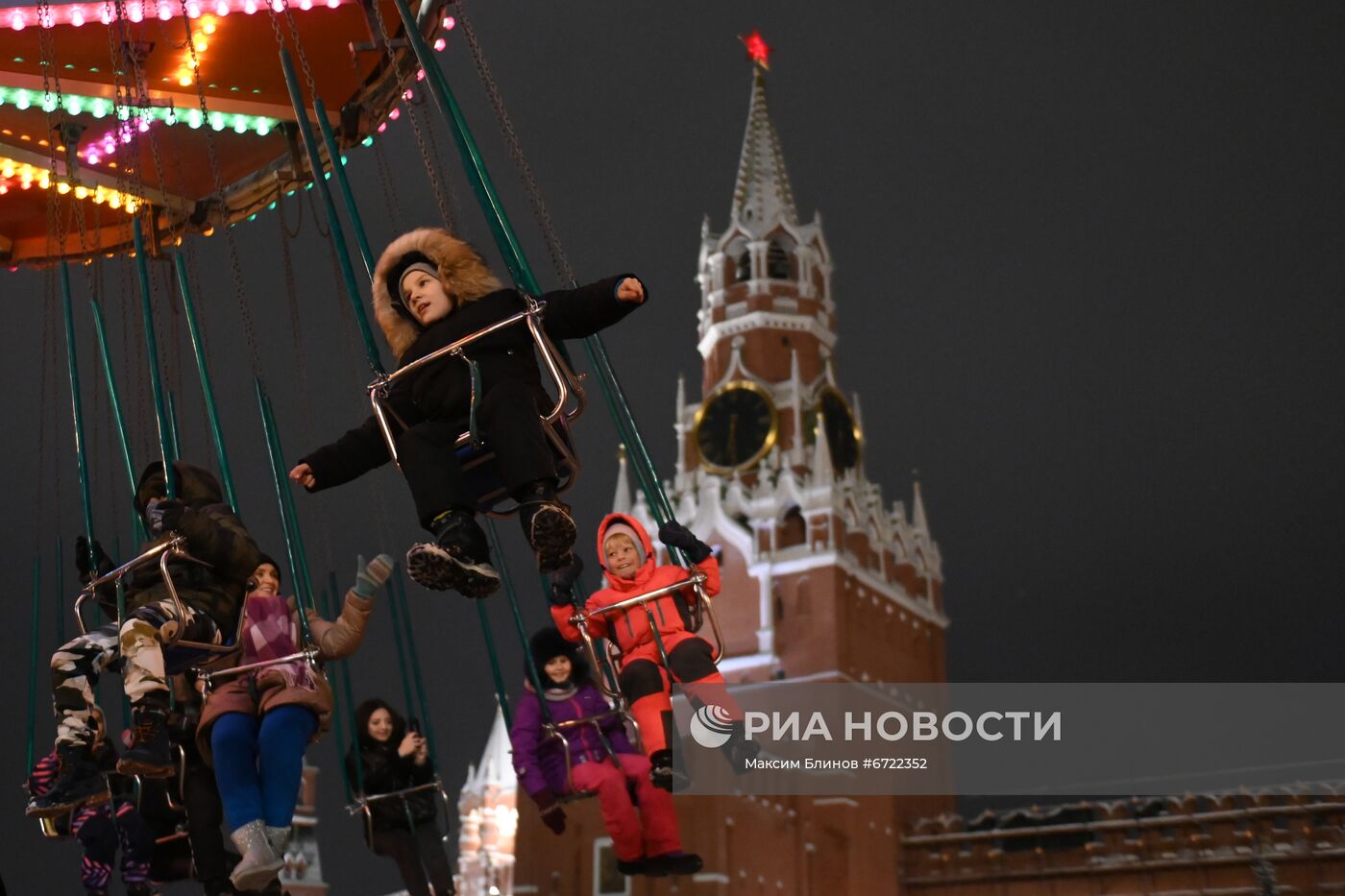 Предновогодняя Москва