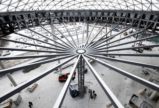 Строительство нового пассажирского терминала в аэропорту Толмачево