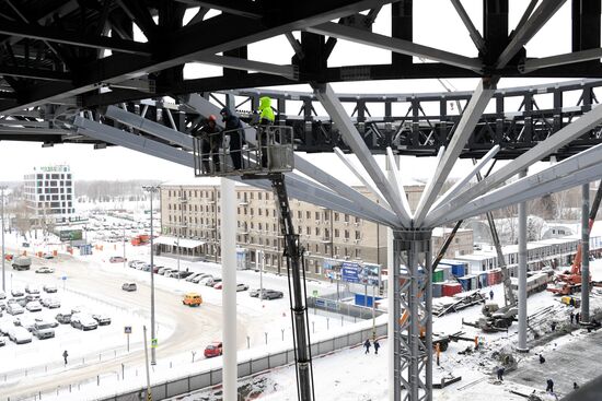 Строительство нового пассажирского терминала в аэропорту Толмачево