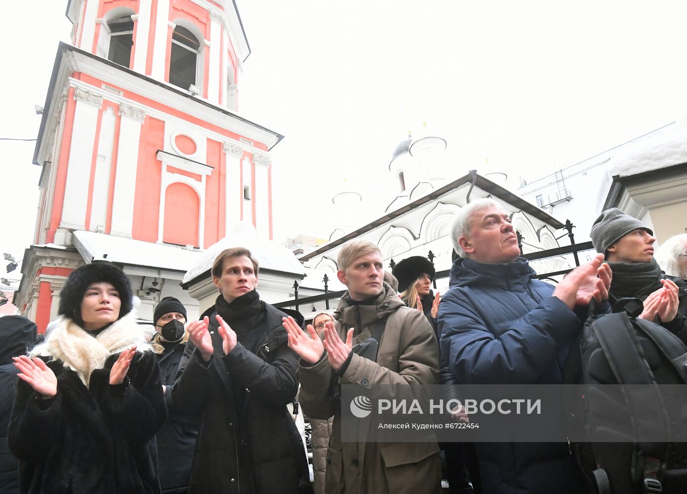 Похороны режиссера и сценариста С. Соловьева