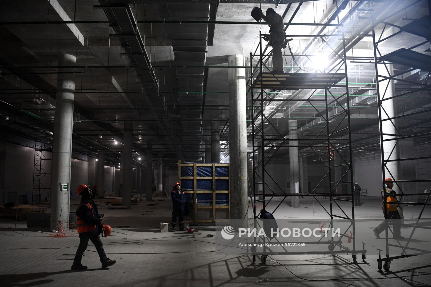 Строительство нового пассажирского терминала в аэропорту Толмачево