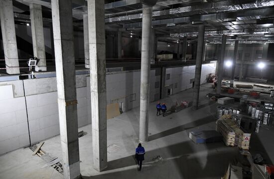 Строительство нового пассажирского терминала в аэропорту Толмачево