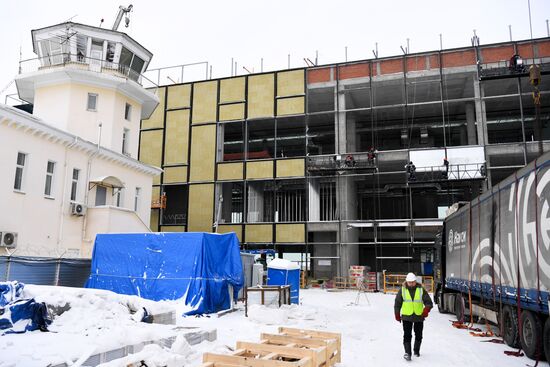 Строительство нового пассажирского терминала в аэропорту Толмачево