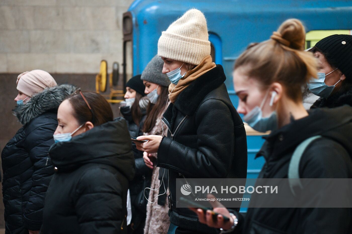 Рейд по соблюдению масочного режима в метро Новосибирска