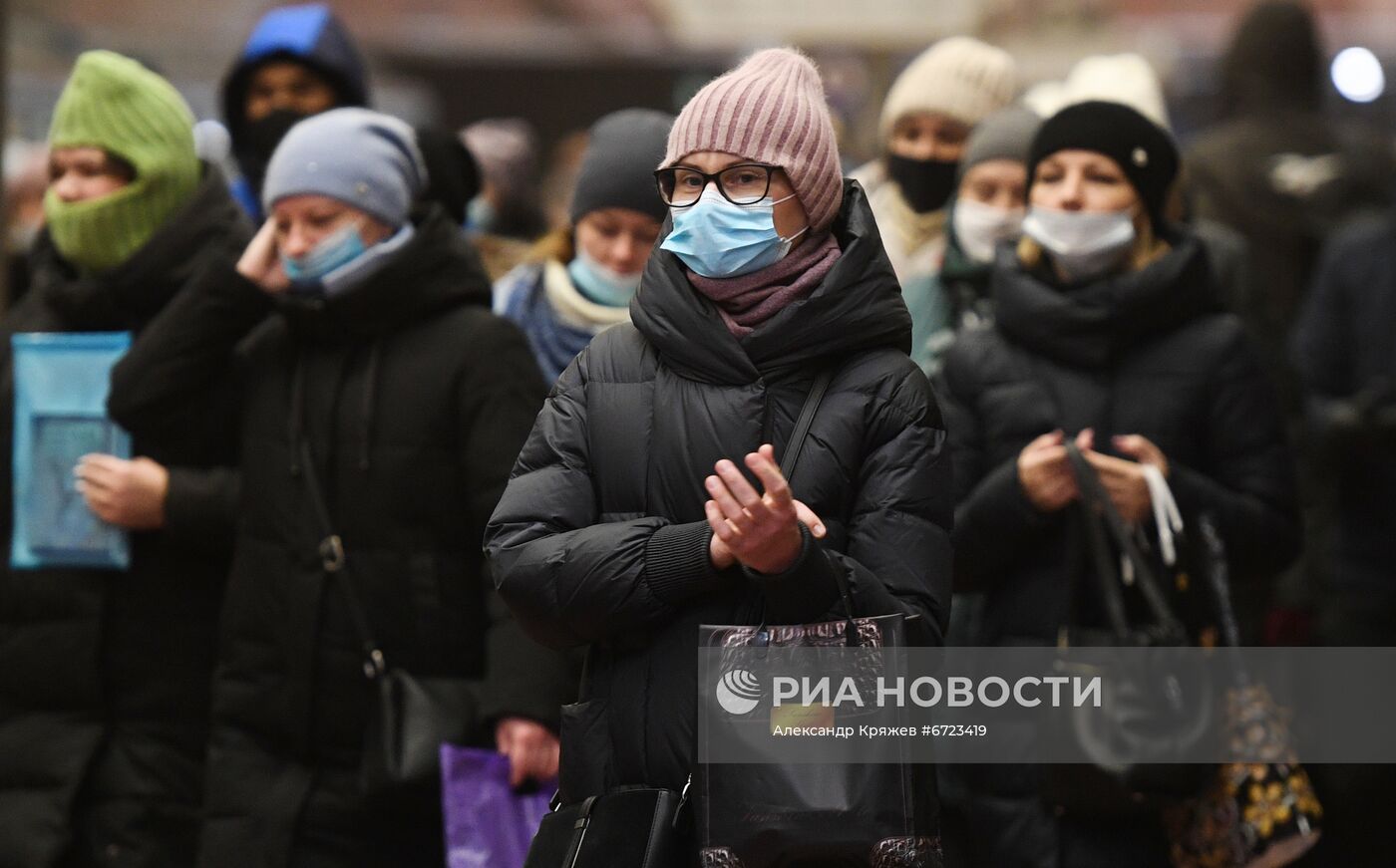 Рейд по соблюдению масочного режима в метро Новосибирска