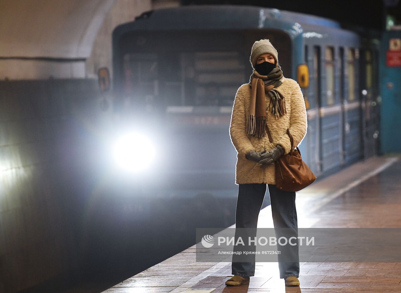 Рейд по соблюдению масочного режима в метро Новосибирска