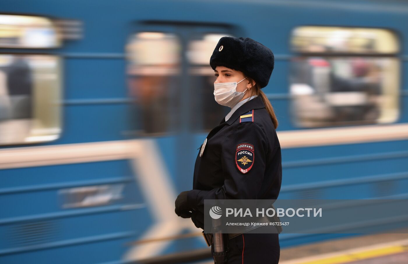 Рейд по соблюдению масочного режима в метро Новосибирска