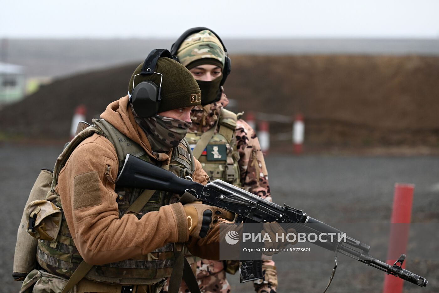 Учения снайперов ЮВО